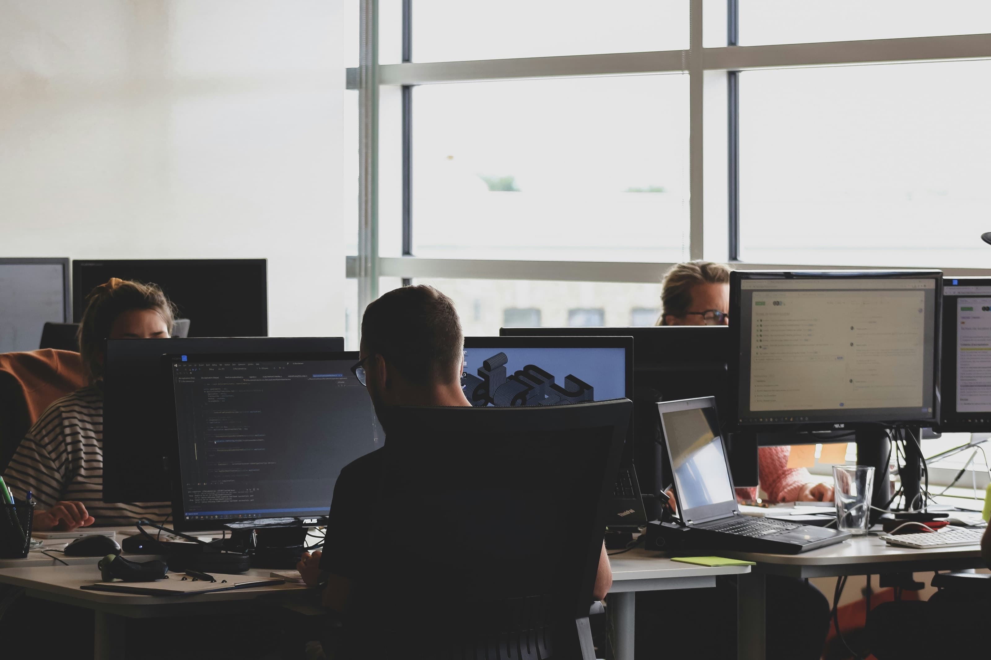 Two people at work — design customers shape what Kemory Business becomes.